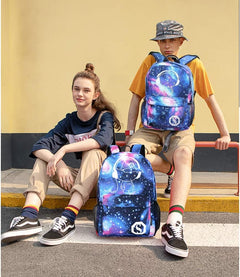 Backpack for Teen Boys, Anime Backpack Casual Daypack for Travel